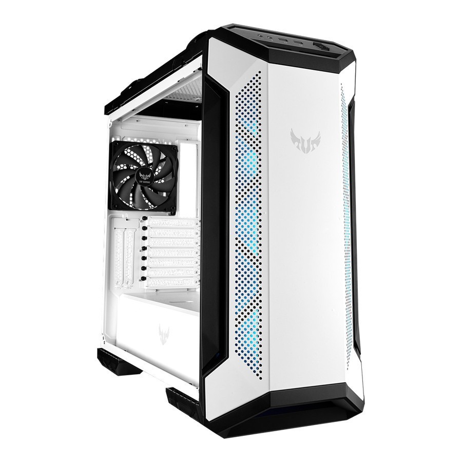 Casing ASUS TUF Gaming GT501 WHITE - Tempered Glass Gaming Case