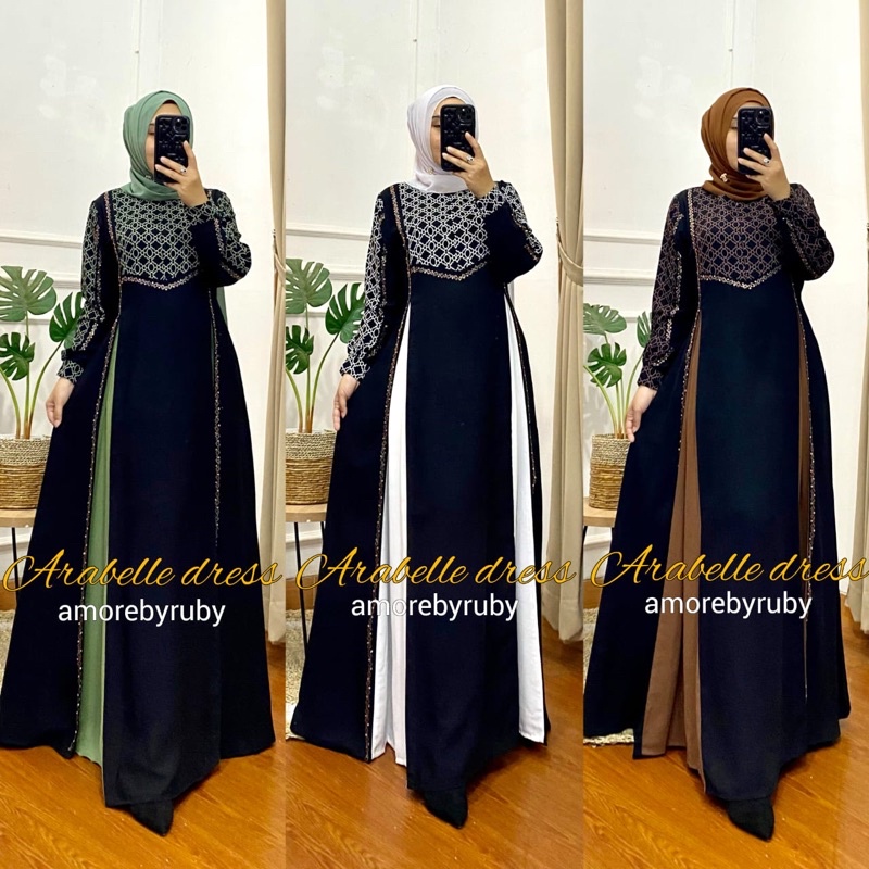 Arabelle dress / arabelle dress ori amore by ruby / ori amore by ruby / gamis ori amore by ruby