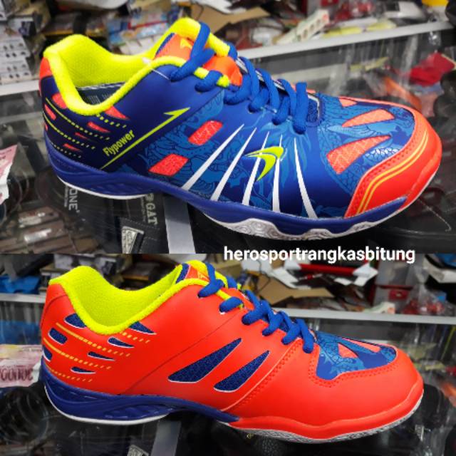 sepatu badminton flypower power control & sepatu badminton