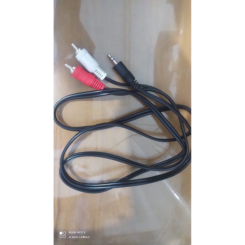 Kabel Audio To RCA 2 ke 1