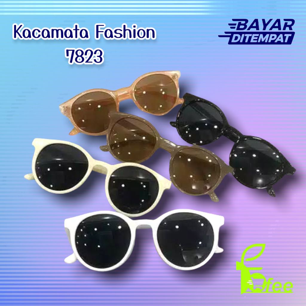 [IMPORT] -  Kacamata Fashion 7823 Pria Dan Wanita Unisex Bahan Plastik