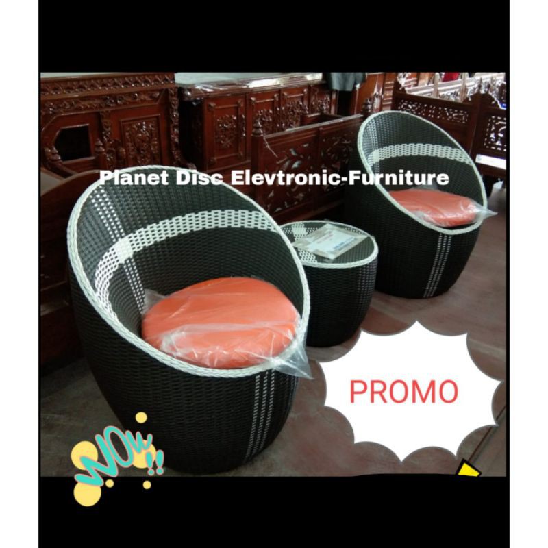 Kursi Rotan Sintetis Kursi Santai Kursi Taman Kursi Teras