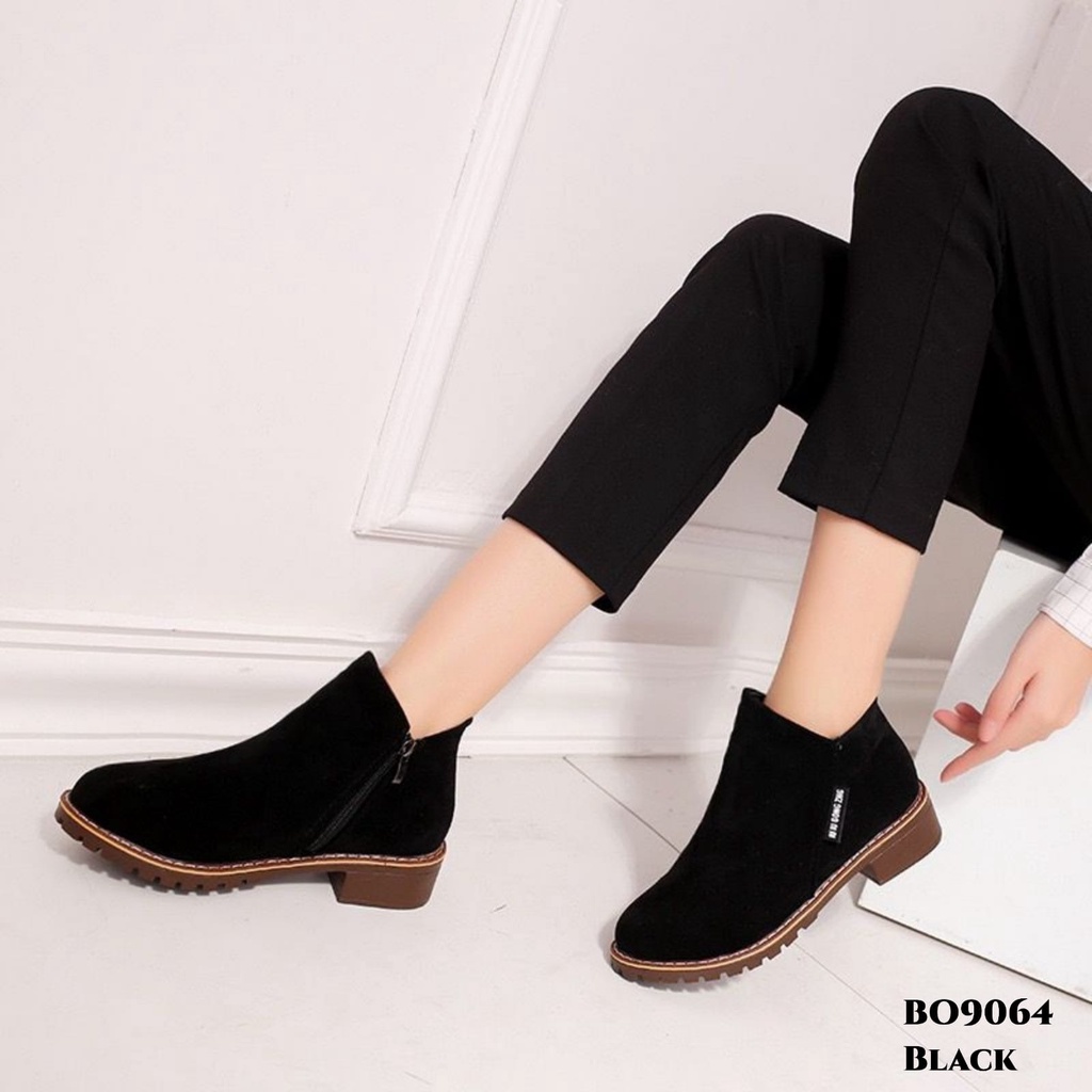 PRF Sepatu Boots Flat Korea BO9064