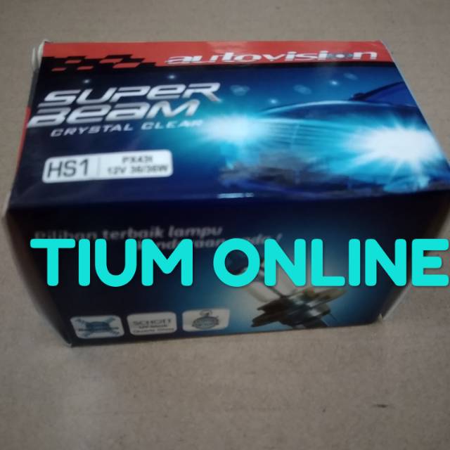 Halogen Autovision Xenon H4  12v 60/55w