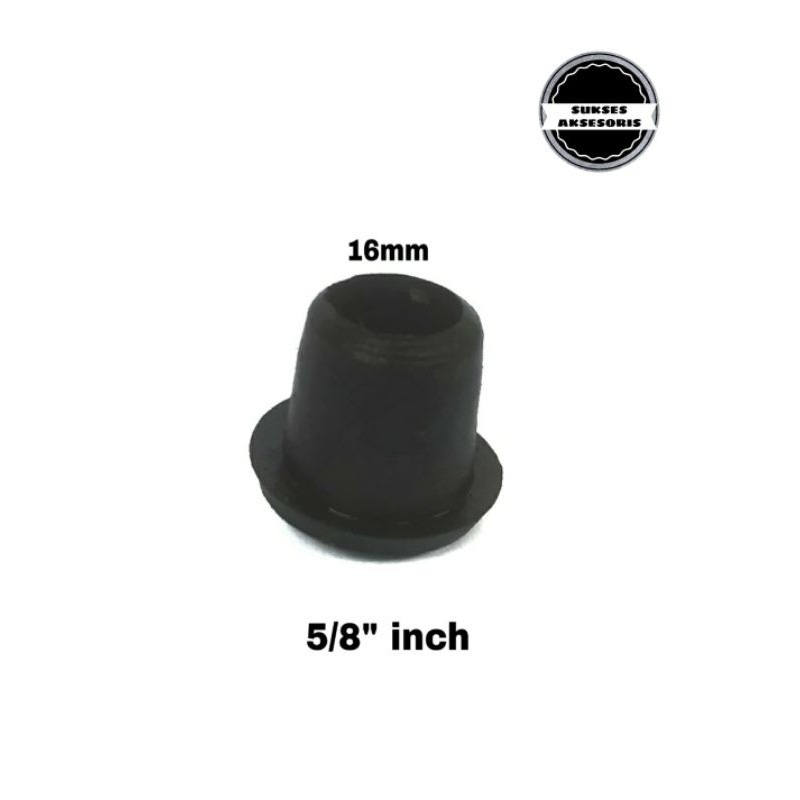 Kaki Karet Kursi Tutup Pipa untuk Alas Meja dan Kursi 16mm