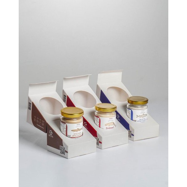 

Crystal Of The Sea / Bubuk Ikan Teri Nasi MPASI White Anchovy/Borwn/Shirmp 80g 6bulan+