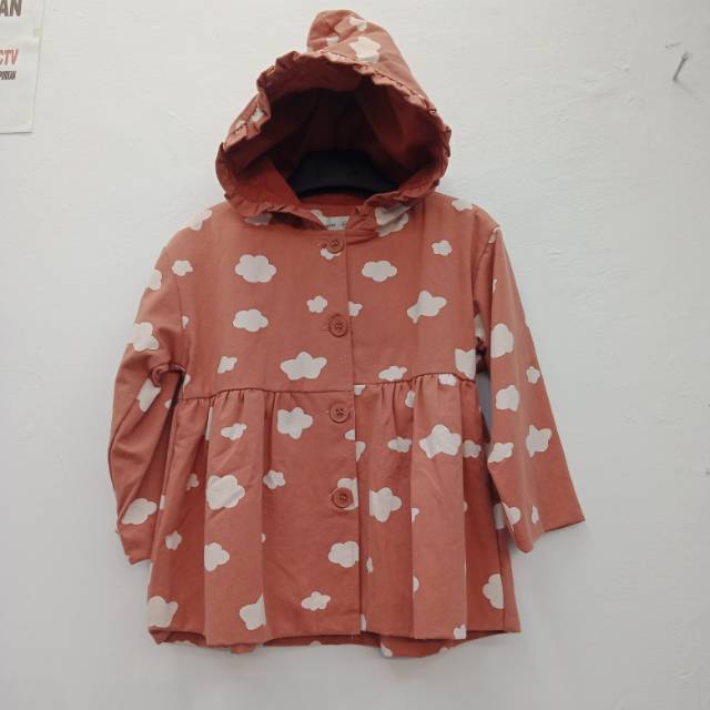 Jaket coat anak perempuan impor