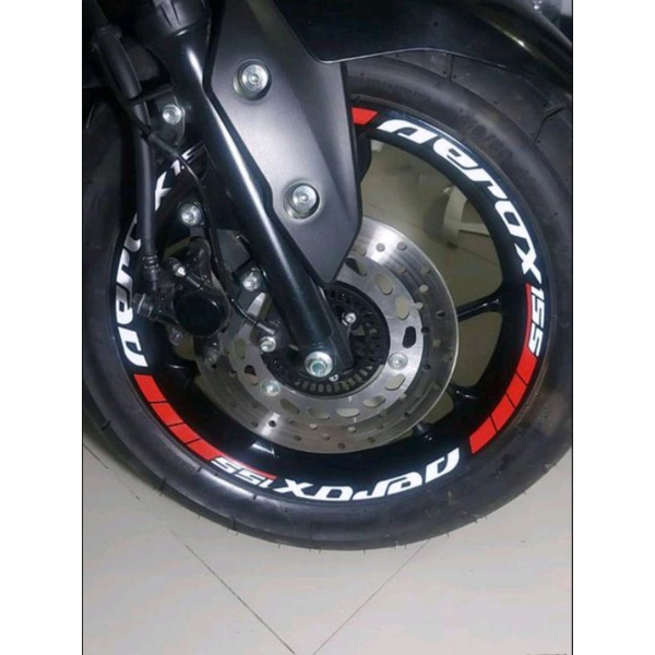 stiker lis velg Aerox 155