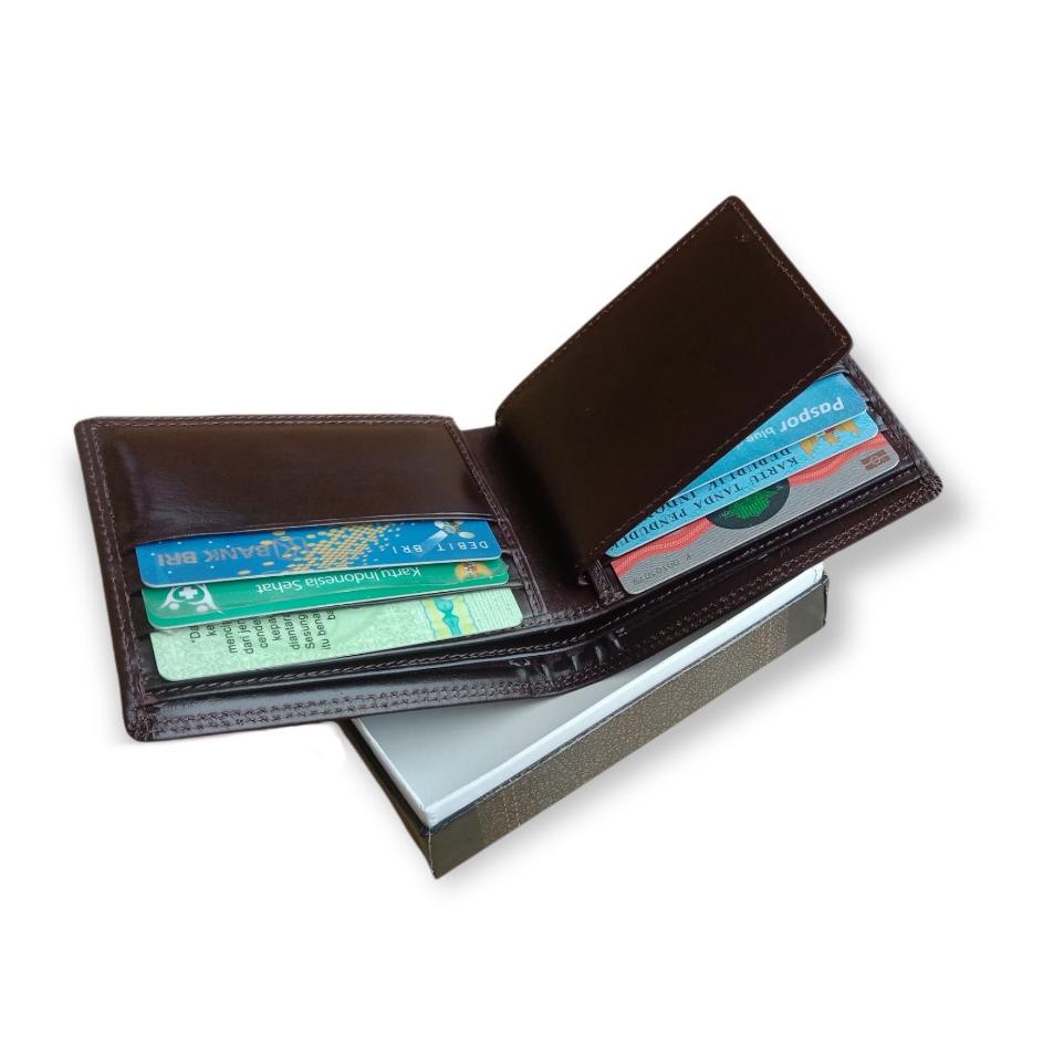 ⚡️BIG SALE⚡️ Dompet Pria 100% Kulit Asli// Dompet Pria Kulit Asli // Dompet  Kulit Pria Distro // Do