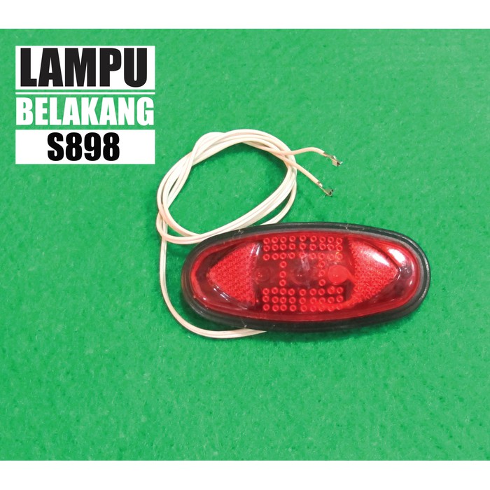 Cuci Gudang Lampu belakang skuter listrik Mr.Jackie