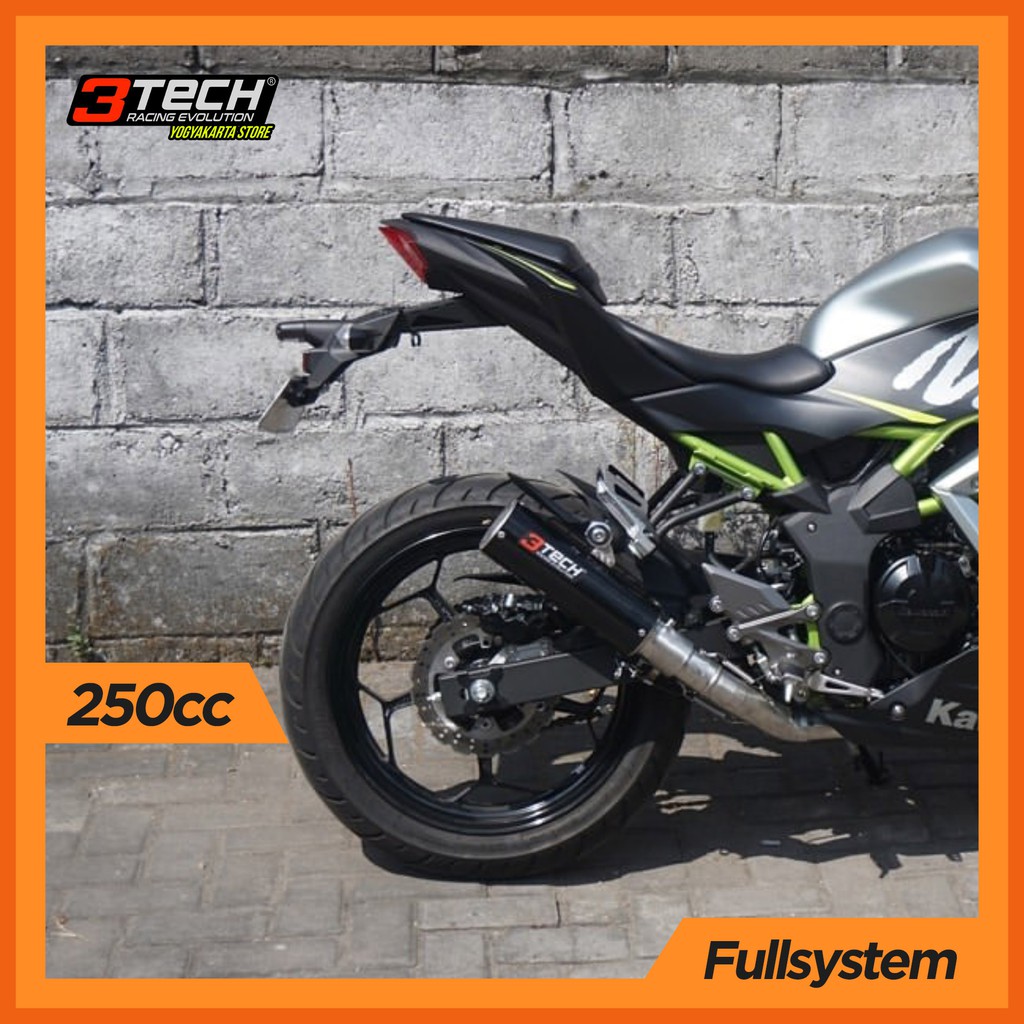 Knalpot Spartan GP3 Fullsystem 3 Suara 250cc
