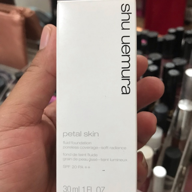 SOLD..SOLD...shu uemura petal skin foundation