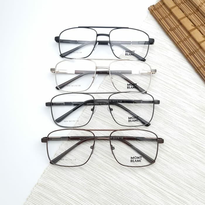 Frame Kacamata Mont blanc RT809 free Lensa minus
