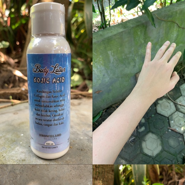 Free Gift  HB Lotion Snow Island Kojic Acid ORIGINAL