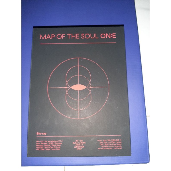 

READY SHARING BLURAY MOTS ON:E MAP OF THE SOUL CD Digipack