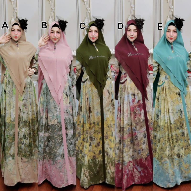 GAMIS SYAR'I MEWAH / CHARRISA BY DANEENA / GAMIS SYAR'I PREMIUM / GAMIS WANITA TERBARU