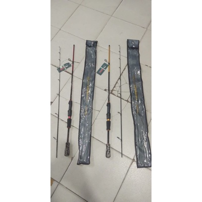 joran spining fugu tamiko II bahan carbon solid paking pipa pvc