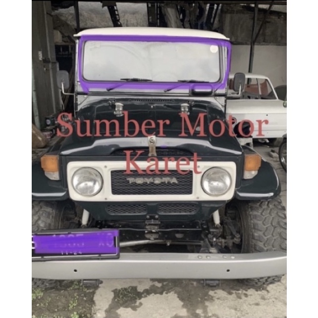 Karet Kaca Depan OEM Toyota Hardtop FJ BJ 50/45 2F Jpn