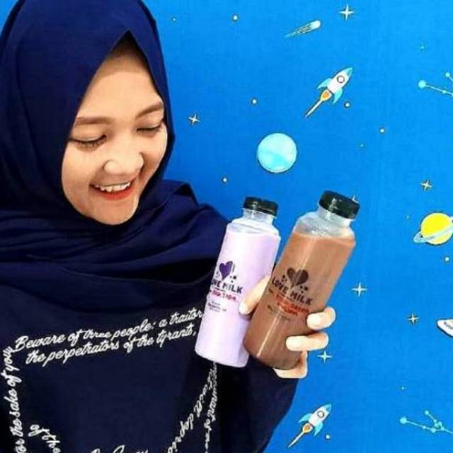 

LOVE MILK minuman susu kekinian dengan banyak farian rasa minuman susu botol 250ml enak nikmat
