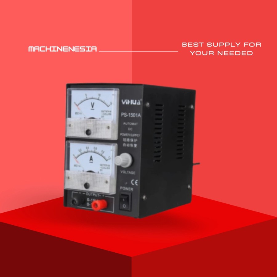 POWER SUPPLY HP MEREK YIHUA 1501A 1AMPER ORI FREE KABEL / POWER SUPLY