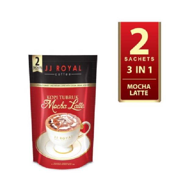 

JJ Royal Kopi Tubruk Mocha Latte 2 x 30 gr x 2 pcs