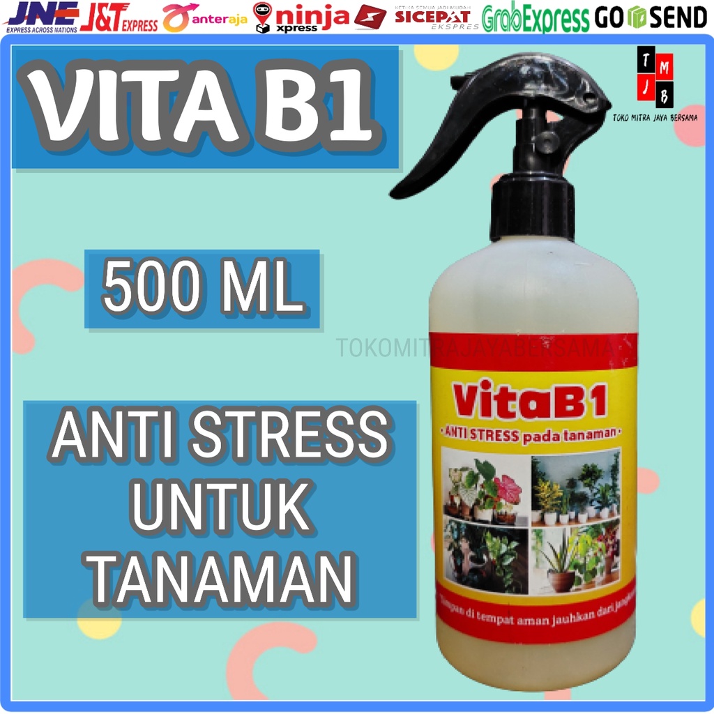 PUPUK CAIR VITAMIN B1 ANTI STRESS SIAP PAKAI VITA B1 500ML