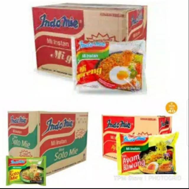 Promo Indomie 1 dus bisa di mix