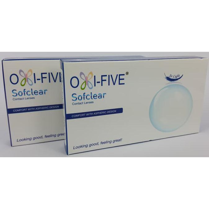 

Termurah!! Softlens Oxifive Softclear Bening