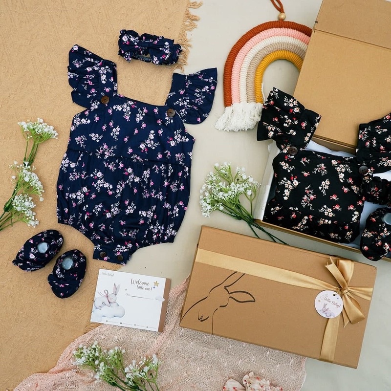 LIO040 Girls Baby Hampers 0-12 months/ Hampers bayi newborn/ Kado bayi/ baby girl gift set