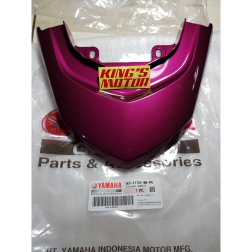 sambungan body, cover tail, stop SOUL GT 115 UNGU ASLI YAMAHA