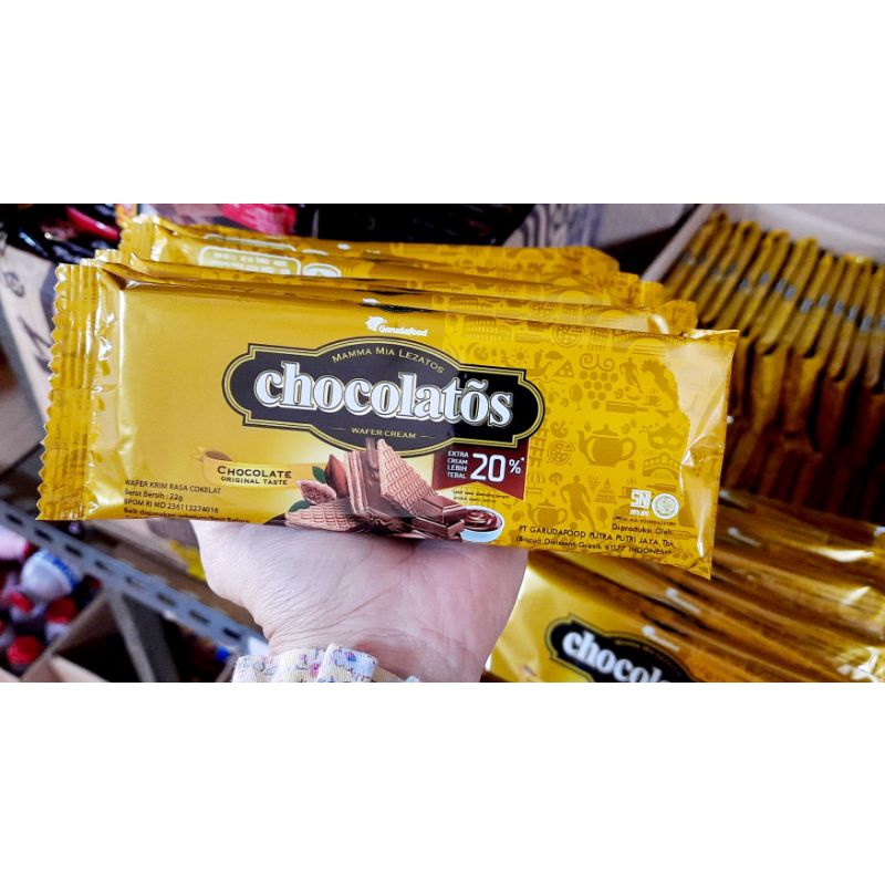 Gery chocolatos renceng 22 gr x 10 pcs