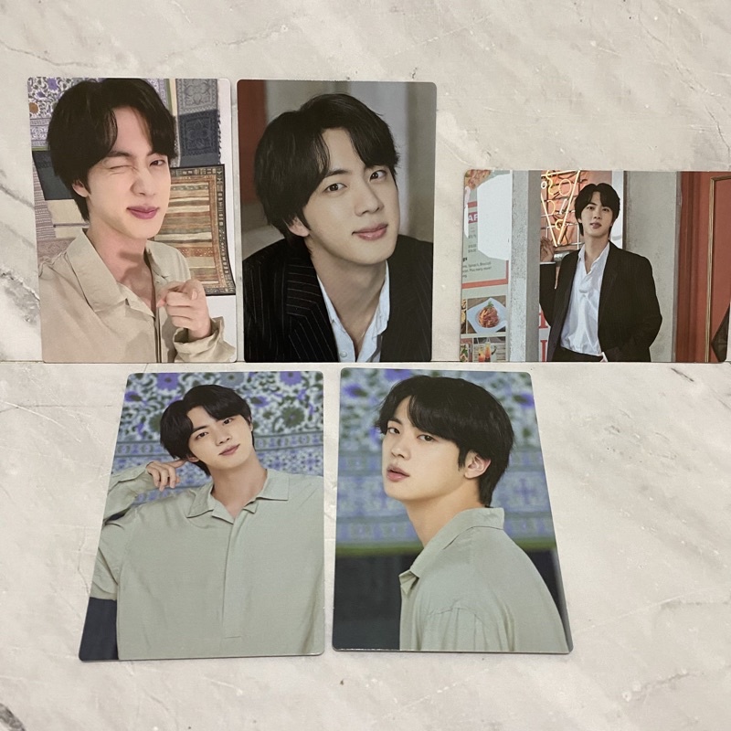 MEMBER FULLSET JIN seokjin BTS PTD Seoul Permission to dance Mpc pc mini photocard vol.2 new officia
