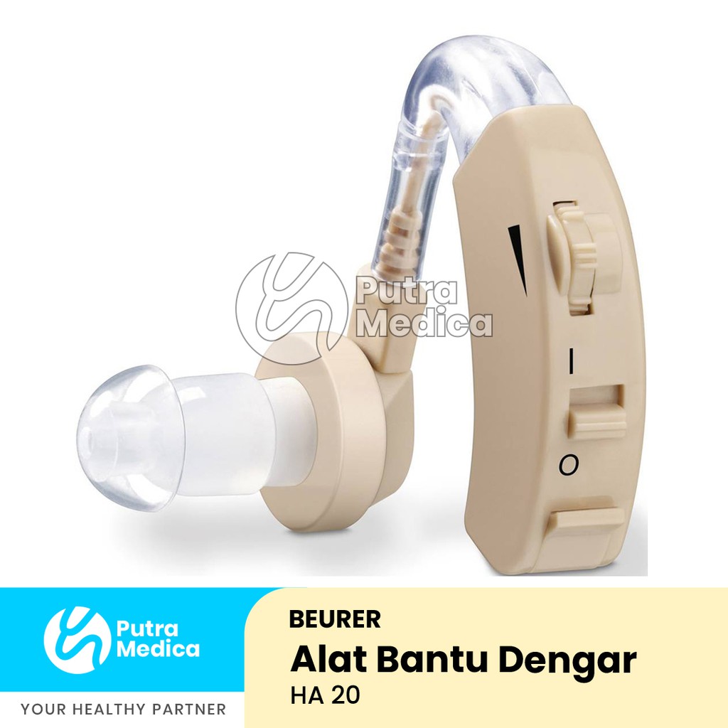 Beurer Hearing Aid HA20 / Ear Sound Voice Amplifier / Alat Bantu Dengar Tanpa Kabel