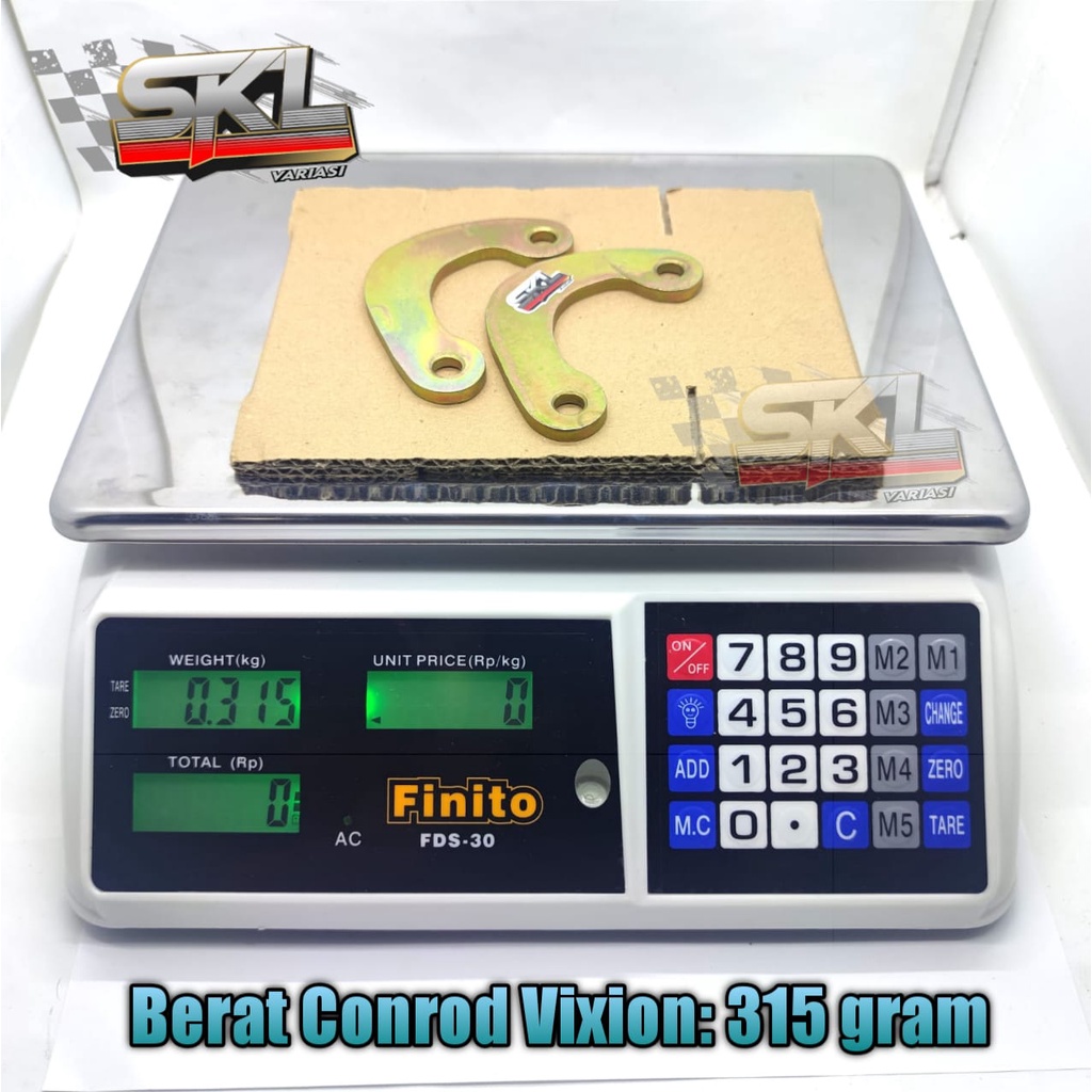 Conrod Peninggi Monoshock XSR 155 Vixion R15 Xabre Tebal 1Cm Garansi 1Thn Lebih Tebal Dari Orinya