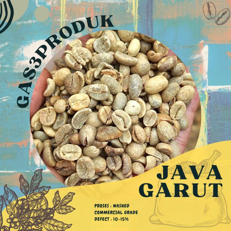 

Green Bean Biji kopi Arabika arabica Garut Grade Commersial