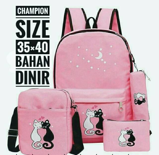 Tas Pria RDN 015 Distro Raindoz Bandung Ransel Punggung Backpack Cowok Keren Sek BRAN NB-Tp F7B6