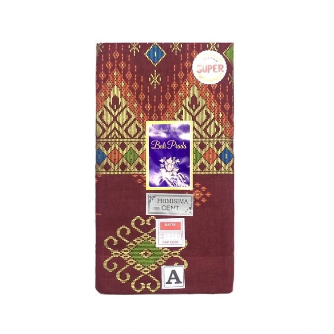 Grosir 5pc - Kain Sarung Batik Katun Prada (G)