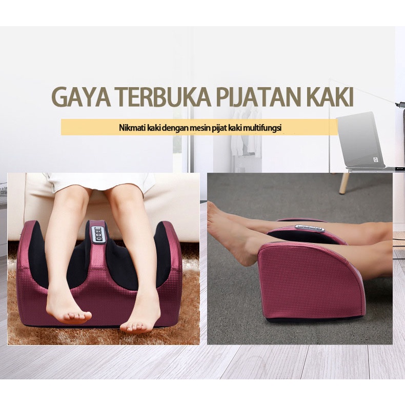 BENBO Foot Massager Alat Pijat Kaki Pijat Betis  Mesin Pijat Elektrik Refleksi Kaki Mesin Pedikur Rawat Kaki