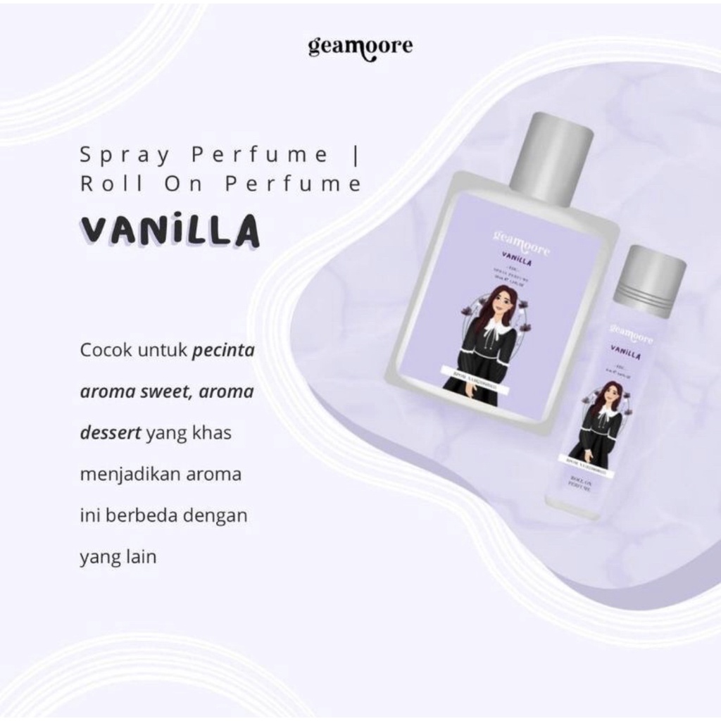 Geamoore Parfum Inspired Series 30ml - Parfum Geamoore | Parfum Wanita | Minyak Wangi Wanita BPOM