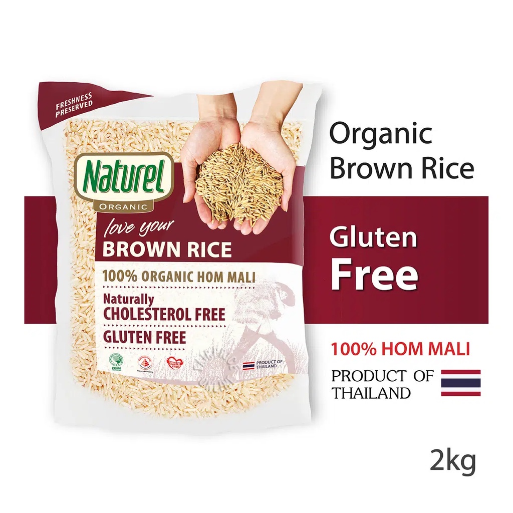 

Naturel Organic Rice - Brown - 2kg