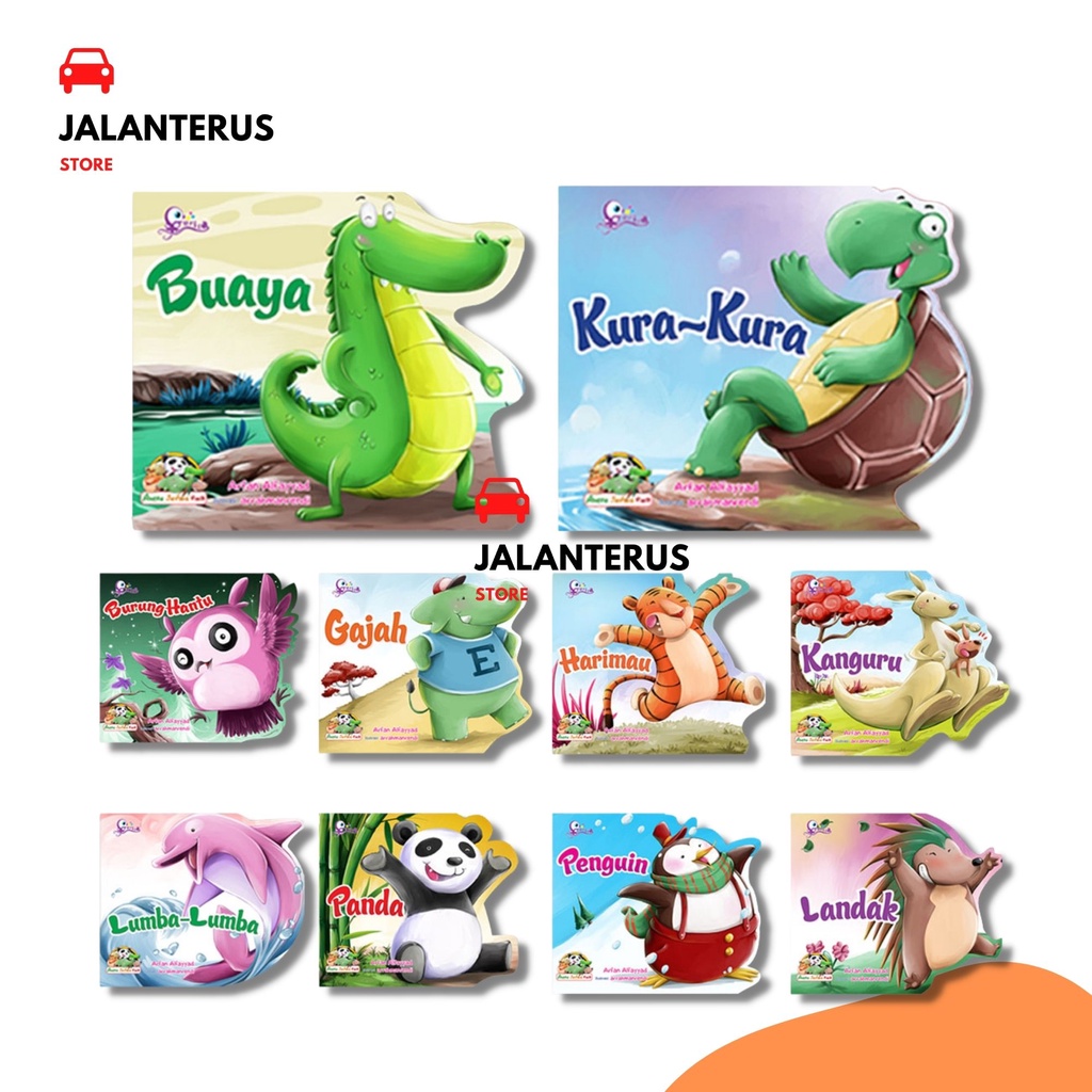 buku cerita anak bergambar - seri satwa unik - bestari kids