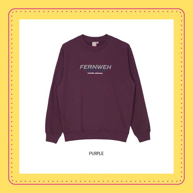 [READY STOCK] SPAO KOREA - FERNWEH SWEATSHIRT