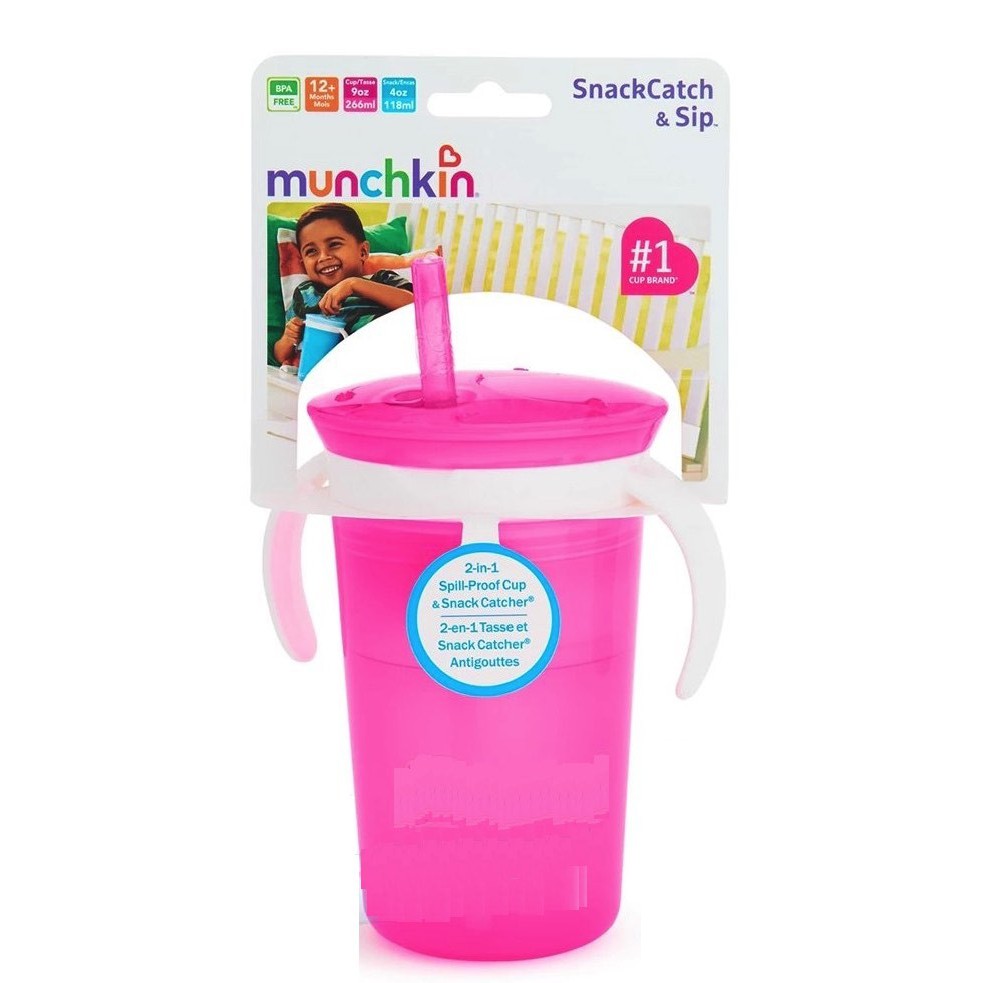 Munchkin SnackCatch &amp; Sip™ 2-in-1