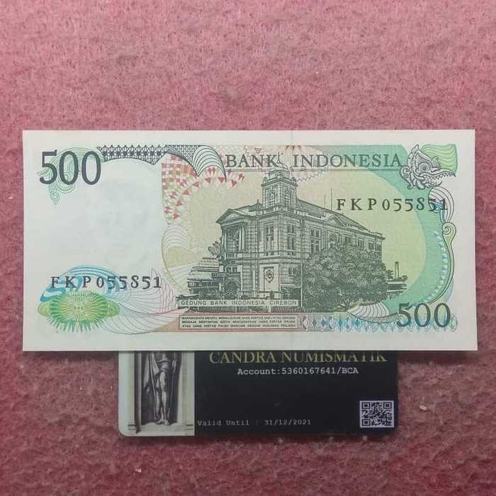 KUNO-UANG- UANG KERTAS KUNO 500 RUSA TAHUN 1988 -UANG-KUNO.