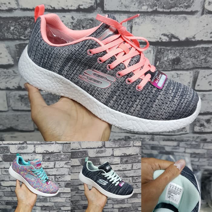 Sepatu Skechers wanita/ Skechers Burst / Skechers running wanita