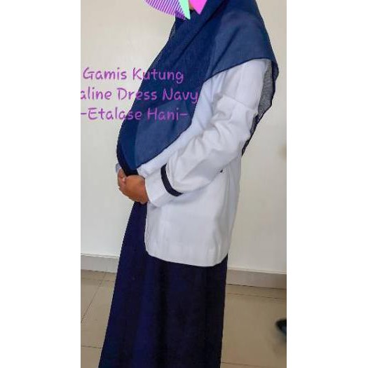 ● Gamis Tanpa Lengan Inner Bumil Busui Raline Dress ✫