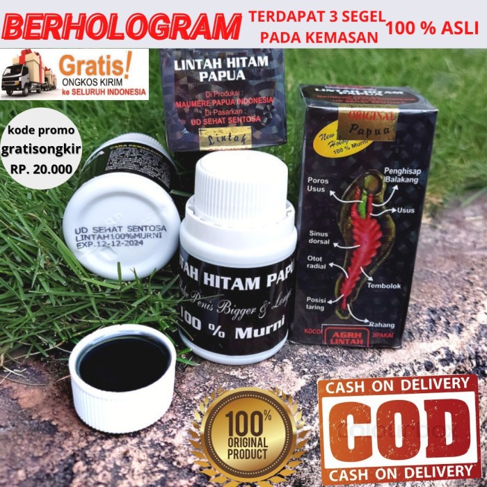 (COD) MINYAK LINTAH ASLI PAPUA ORIGINAL - MINYAK PEMBESAR