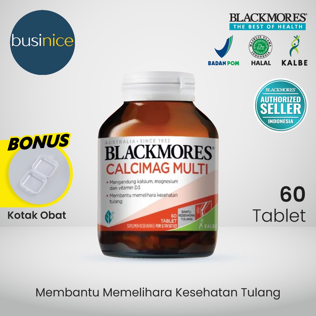 Blackmores Calcimag Multi (Kalsium Obat Tulang)  BPOM Kalbe