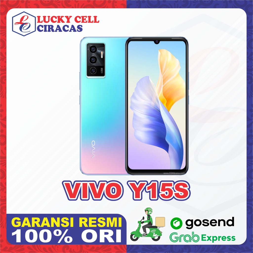 hp handphone VIVO Y15S 3/32 3/64  GB Garansi Resmi