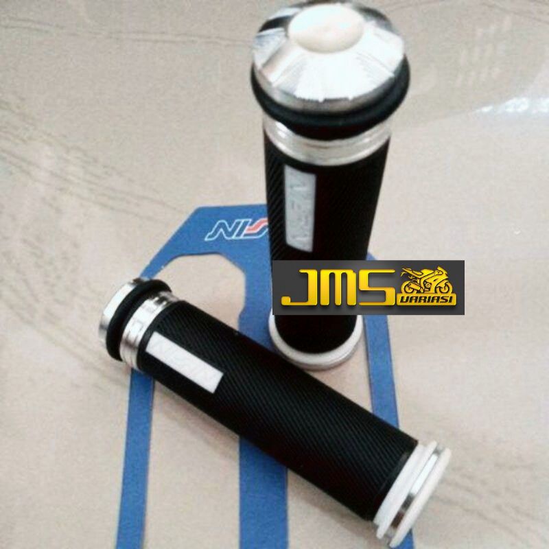 handgrip nisin plus jalu karet grip gas universal bisa semua motor